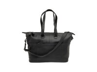 NEW LOOXS Schultertasche "Verla" Volumen: 21 l, Ma black