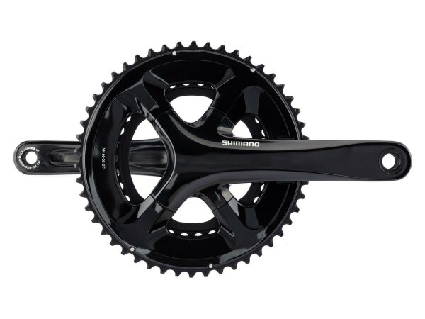 SHIMANO Kettenradgarnitur "FC-RS520" 34 / 50 Zähne 165 mm Kurbell