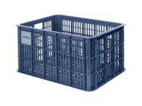 BASIL V.R.-Korb "Crate L" Kunststoff, Volumen: 40  bluestone