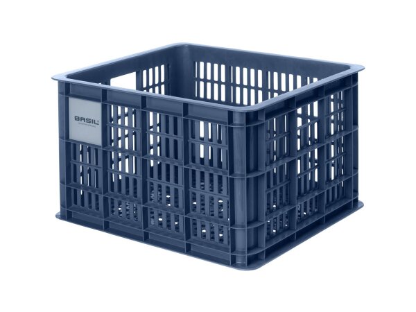 Gepäckträgerkorb CRATE M Multi System, Basil, blau, Basil, 21135