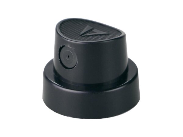 MIPA Düse Spraydosen Sprühkopf, Packung  Runddüse (Rundstrahl), 0,20 mm, schwarz / schwarz