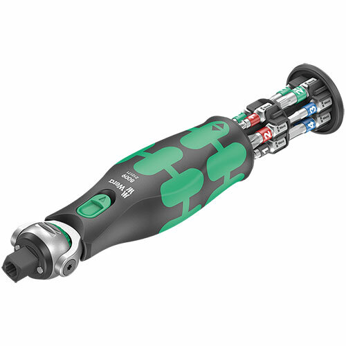 8009 Zyklop Pocket Set 1 metrisch, Wera, 3/8"-Knarre + 1/4"-Bitaufnahme, 13-teilig, Wera, 05004280001