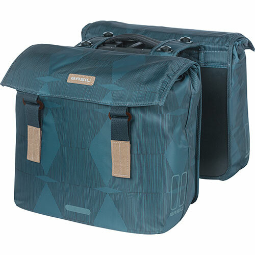 BASIL Doppeltasche "Elegance MIK" Volume estate blue