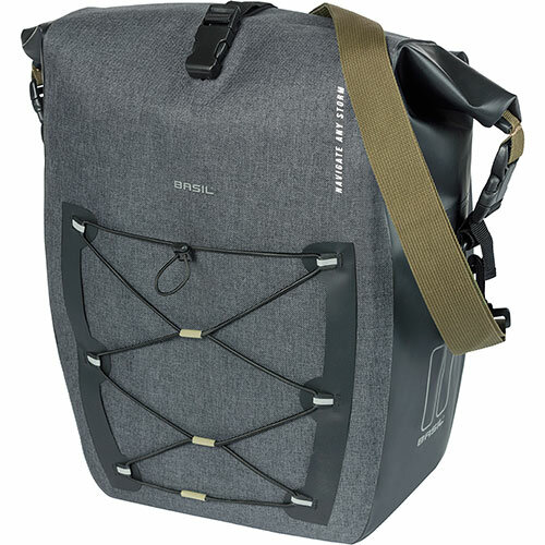 Seitentasche NAVIGATOR STORM L 25-31 Liter, Basil, schwarz, Basil, 18260
