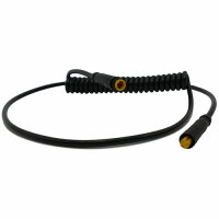 Verlängerungskabel (Akku) 125 cm, B+M, schwarz,...