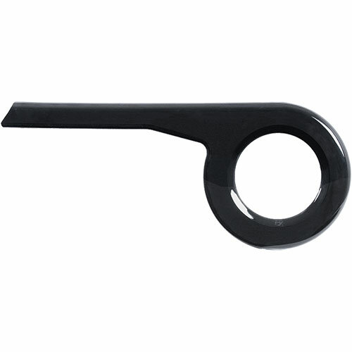 Kettenschutz 1 Flügel , Hebie, bis 48 Zähne, schwarz, ohne Halter, Hebie, 0381 E1