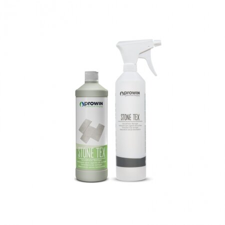proWIN Stone Tex Reiniger 500ml + Sprühflasche Set