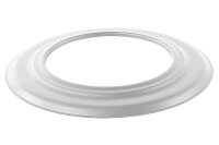 Emaille /120 weiss Rosette