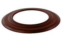 Emaille /120 braun Rosette