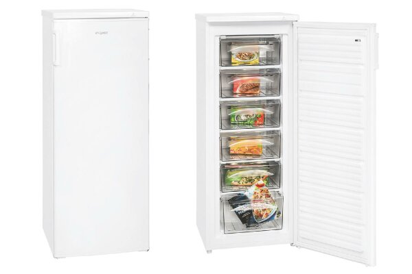 EXQUISIT GS235-H-040E Gefrierschrank weiß