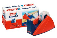 TESA Tischabroller Easy Cut 33m rot/blau