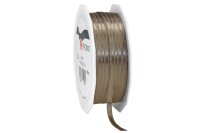 Doppelsatin 3 mm-50 m,taupe
