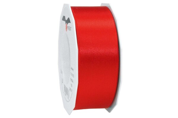 PATTBERG Doppelsatinband 40mm 25m rot