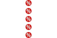 Kette %-zeichen doppelseitig