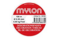 Dekofaden 100m &Oslash;0,3mm Rolle