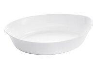 Auflaufform Glas oval 32cm