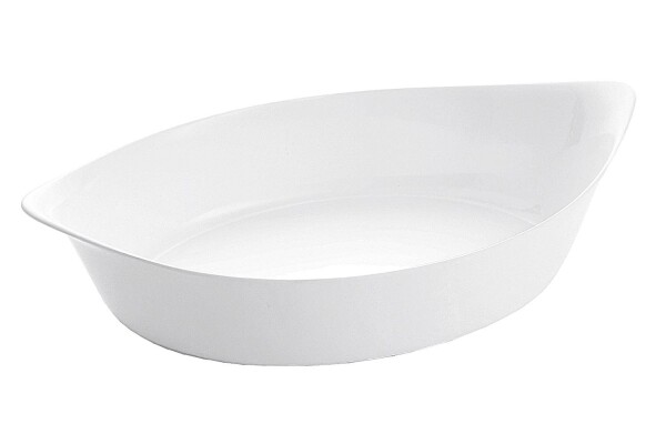 Auflaufform Glas oval 38cm