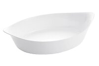 Auflaufform Glas oval 38cm