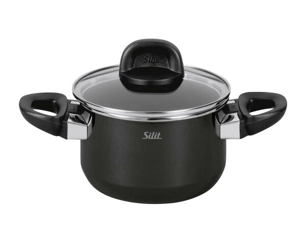 SILIT Fleischtopf 16cm Modesto Line black