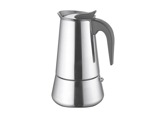 WEIS Espressokocher 6 Tassen Edelstahl