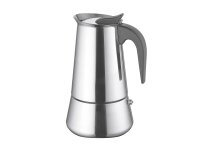 WEIS Espressokocher 6 Tassen Edelstahl