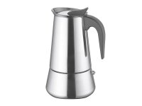 WEIS Espressokocher 10 Tassen Edelstahl