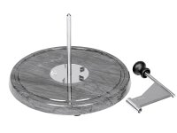 BOSKA Käseschaber Marmor Edelstahl/Marmor inox/schwarz
