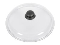 KARL KRÜGER Glasdeckel mit Kunststoffknopf 28cm