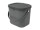 ROTHO Komposteimer Albula 6l 23,5x20x20,8cm anthrazit