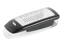 BOSKA Käsereibe Easy Grater Edelstahl/Kunststoff schwarz/inox