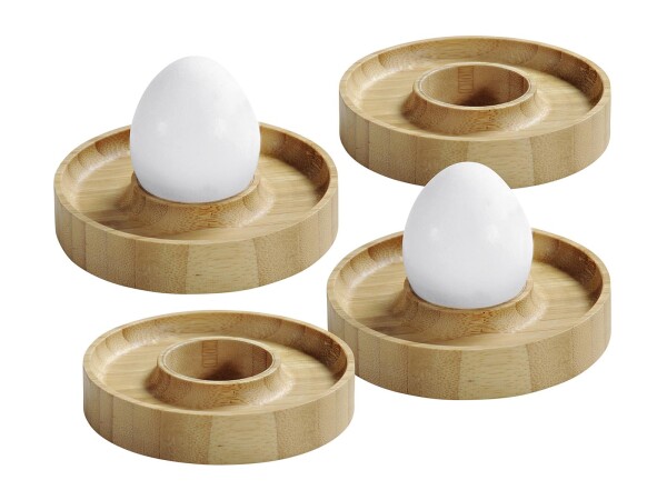 KESPER Eierbecher FSC-zertifiziertes Bambus 4er Set