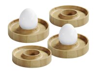 KESPER Eierbecher FSC-zertifiziertes Bambus 4er Set