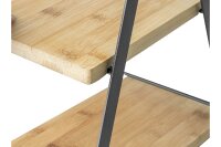 Etagere Bambus/Metall H35cm