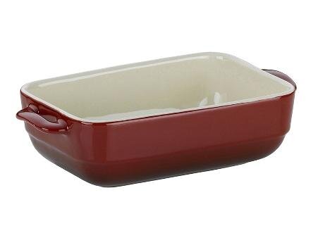KELA Auflaufform Malin 22,5x12,5x6cm rot/beige