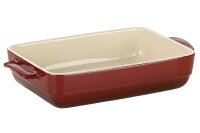 KELA Auflaufform Malin 22,5x12,5x6cm rot/beige