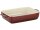 KELA Auflaufform Malin 37,5x22x5cm rot/beige