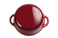 KELA Bräter Calido 4l 11,5cm Ø24cm rot/beige