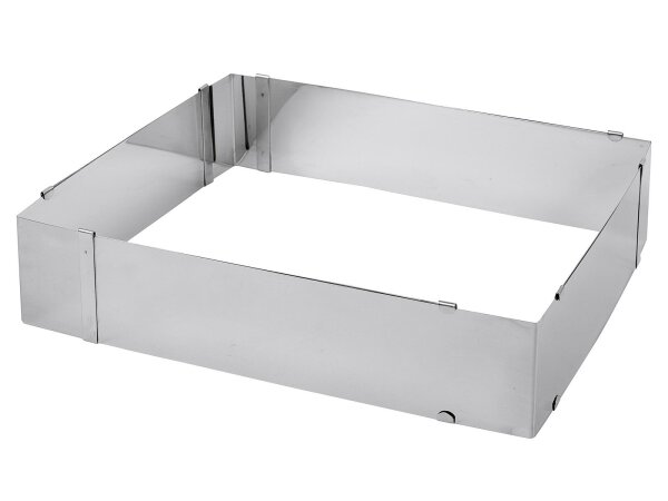 KAISER Backrahmen Patisserie ausziehbar 24-46x20-38cm Edelstahl
