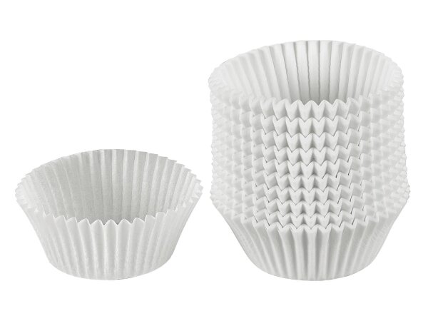 KAISER Papierbackförmchen Inspiration Ø7cm weiß 200er Pack