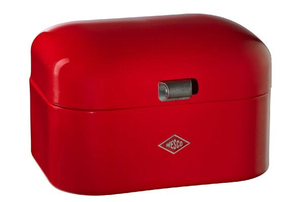 WESCO Brotkasten Breadbox Single Grandy 28x21,5x17cm rot