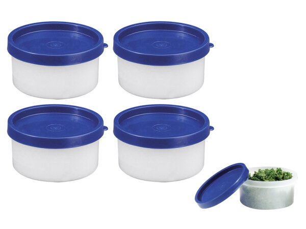 WESTMARK Kräuter/Gefrierdose Trio 0,1l 4Stück