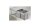 WESCO Einbau-Abfalleimer Double Master 2x16ltr. alugrau