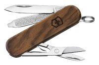 VICTORINOX Taschenmesser Classic SD Wood 58mm Nußbaumholz Blister