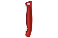Swiss Classic, Picknick Messer, 11cm, gerade, rot, B