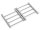 ZELLER PRESENT Topfuntersetzer Edelstahl ausziehbar 23-38x20x2cm