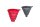 WESTMARK Trichter-Set Silikon 2teilig rot + grau