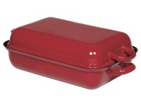 RIESS Bräter 32x22x11,5cm ( Innenmaß ) rot...