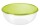 ROTHO Schüssel Rondo 6l Ø32cm H13,5cm transparent/lime grün