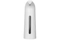 WENKO Infrarot Desinfektionsmittel-u. Seifenspender Larino 400ml 21,5x13cm weiß