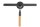 WENKO Duschkabinenabzieher Turbo-Loc® Bambusa 24,3x17x3,5cm